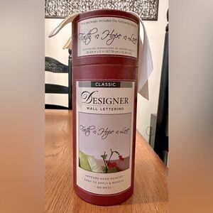 Designer Wall Lettering - Faith Hope Love